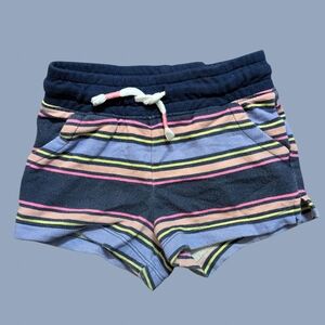 Cat & Jack Blue and Pink Striped Swim Shorts